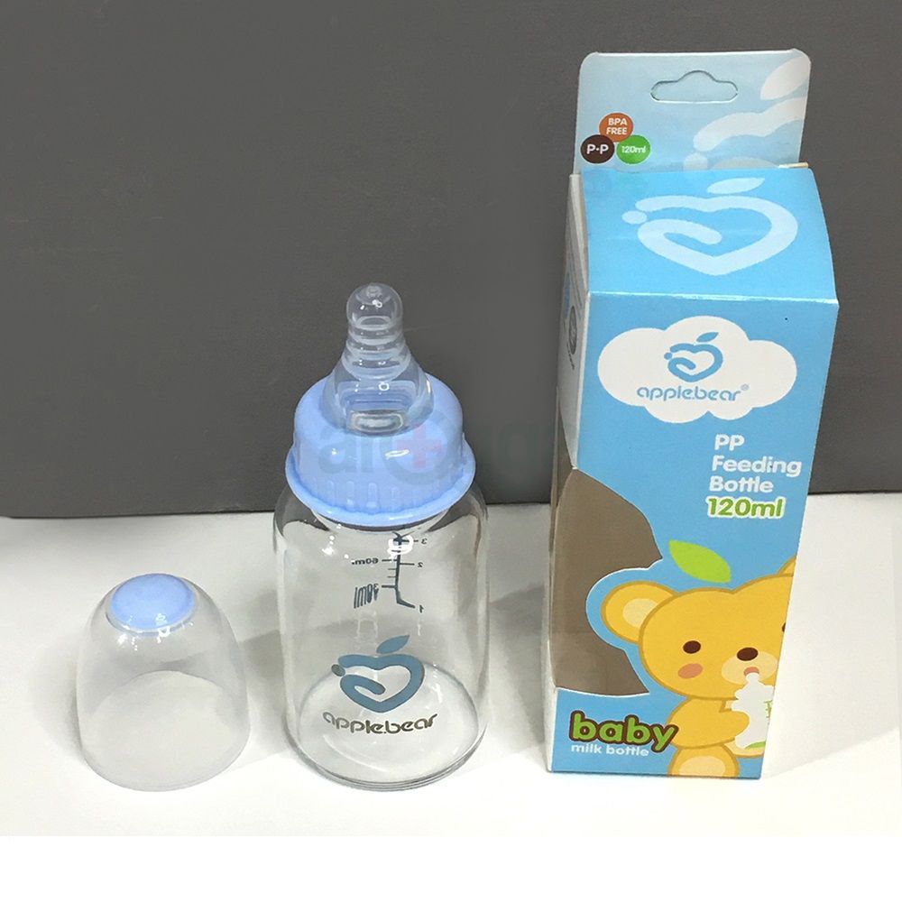 Apple Bear PP Feeding Bottle(Glass) (AB-220)