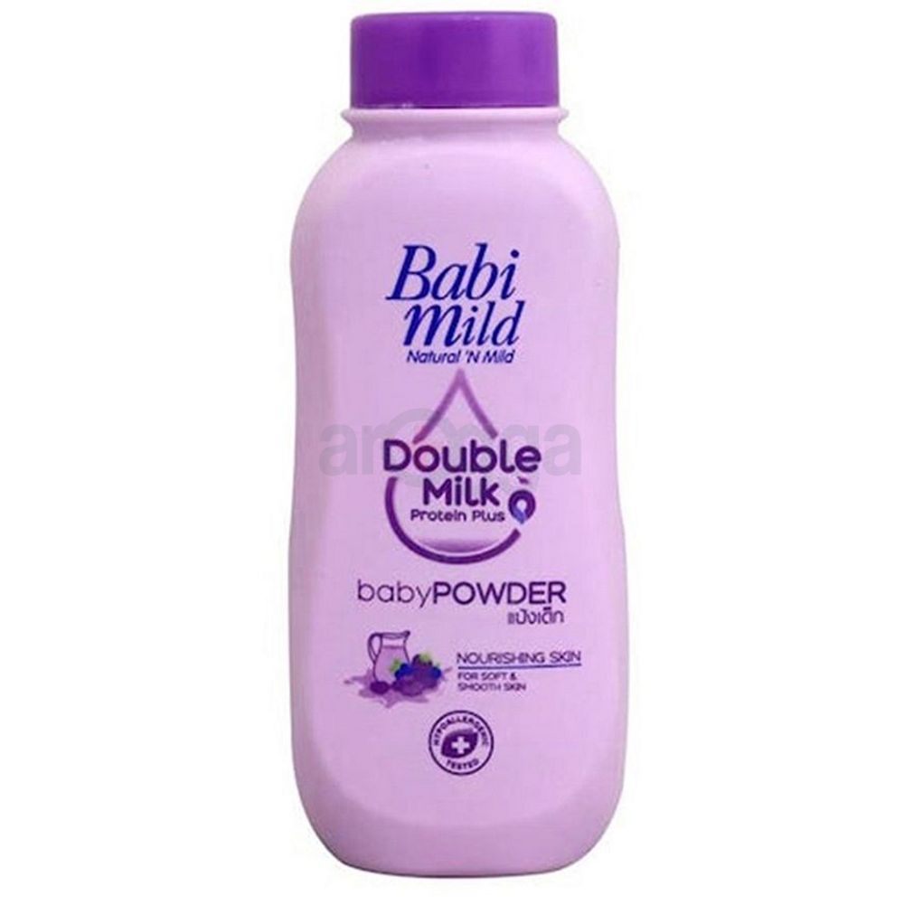 Babi Mild Baby Powder Double Milk (380gm)