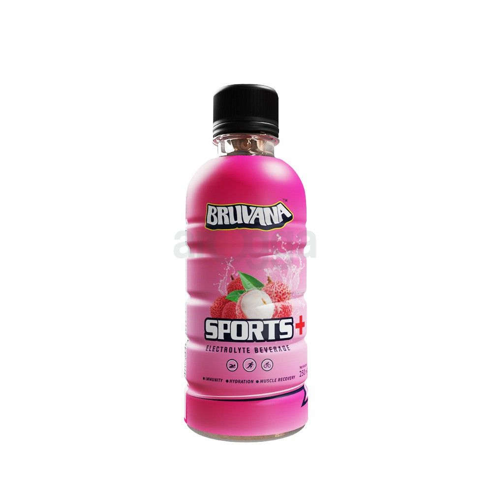 Bruvana Sports+ Electrolyte Beverage (Litchi Flavor)