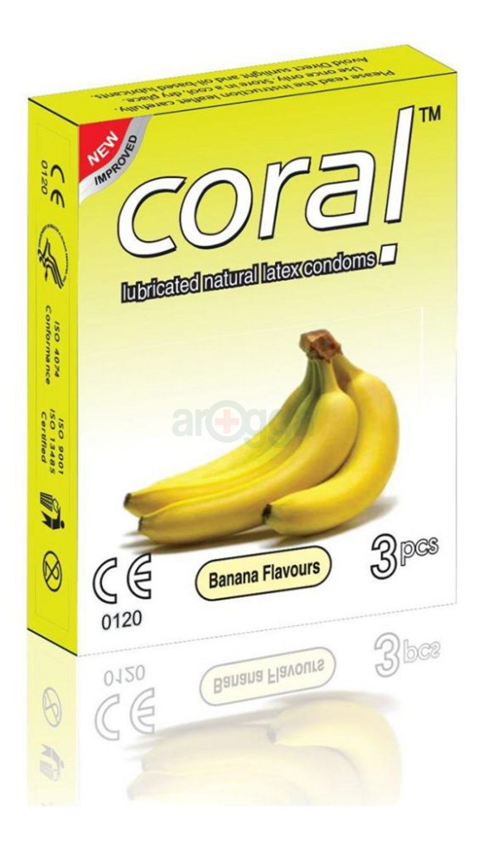 Coral Condom Banana Flavours