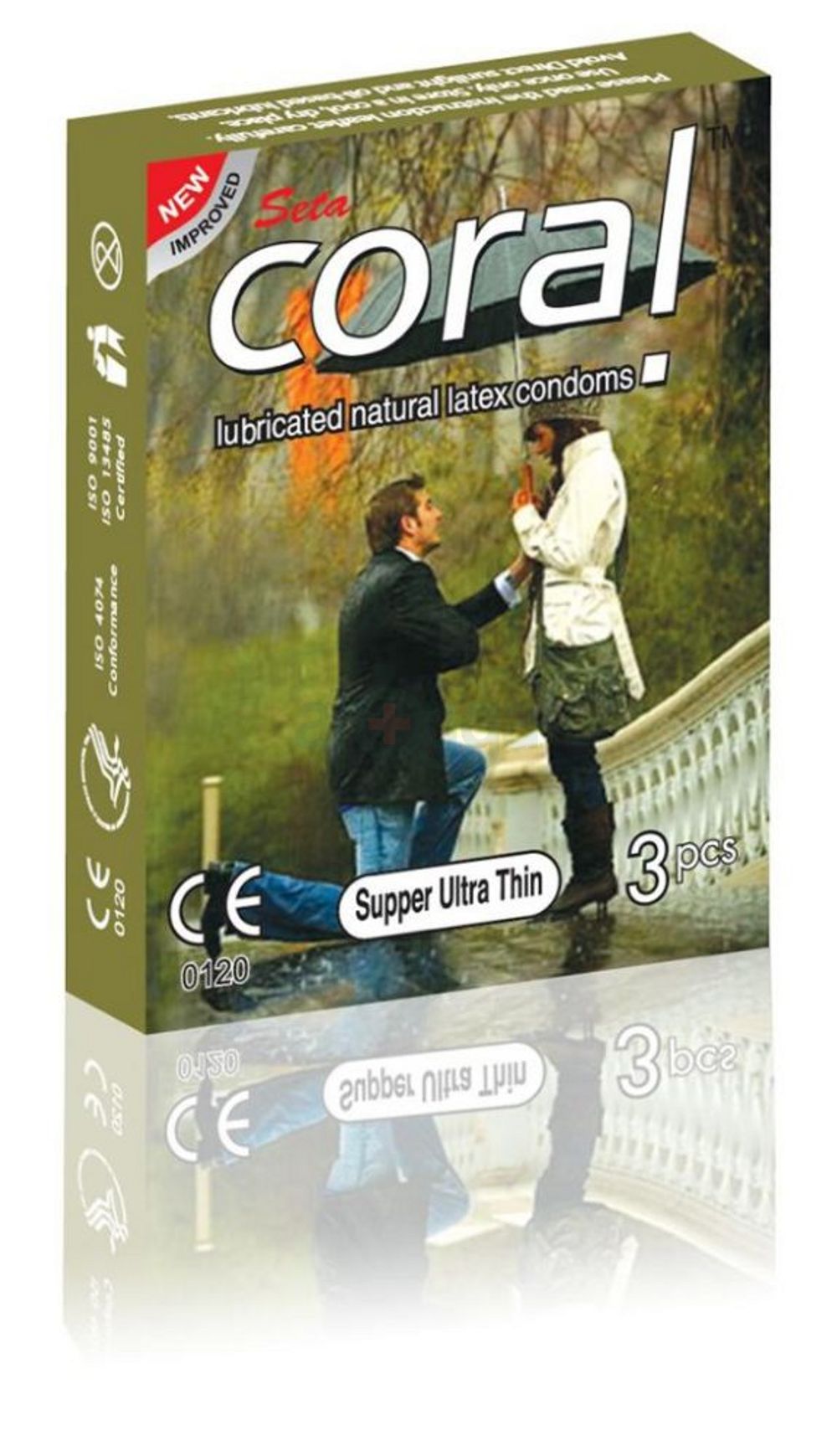 Coral Condom Supper Ultrathin With Flavours