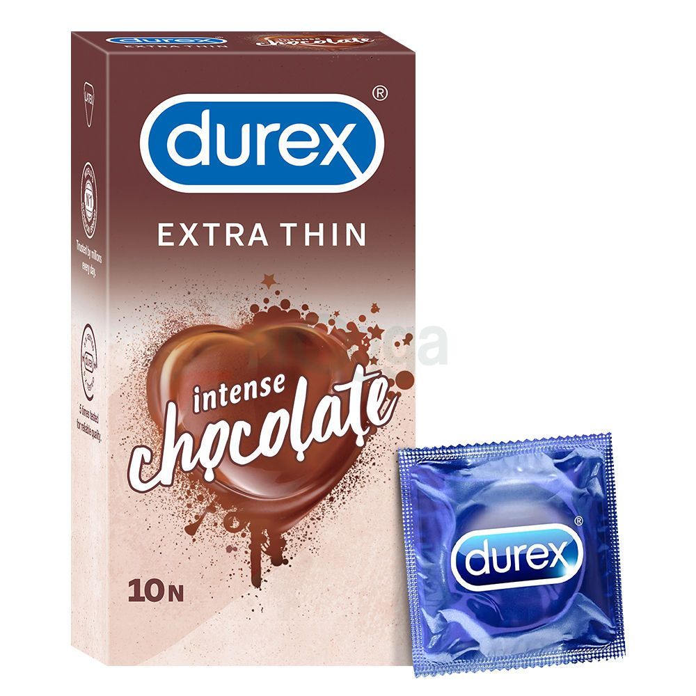 Durex Extra Thin Intense Chocolate 10’s Pack