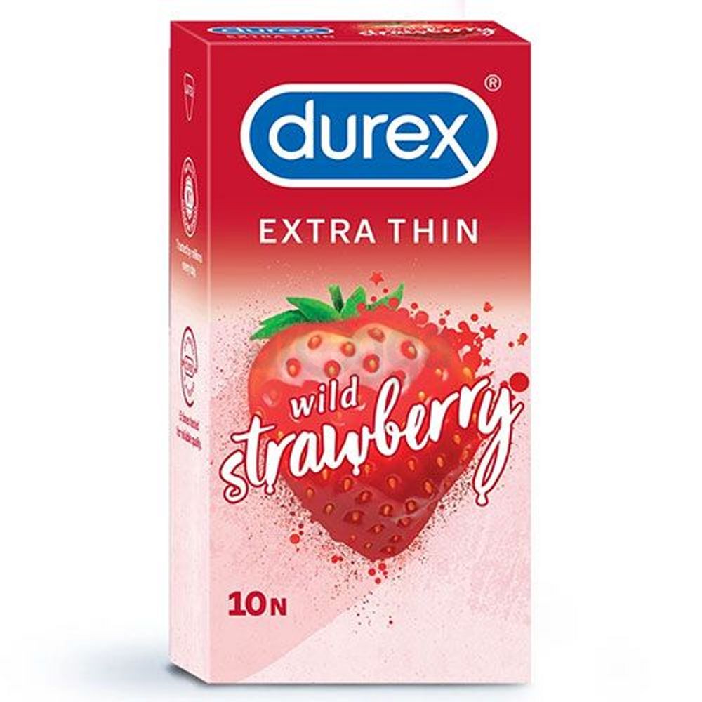 Durex Extra Thin Wild Strawberry