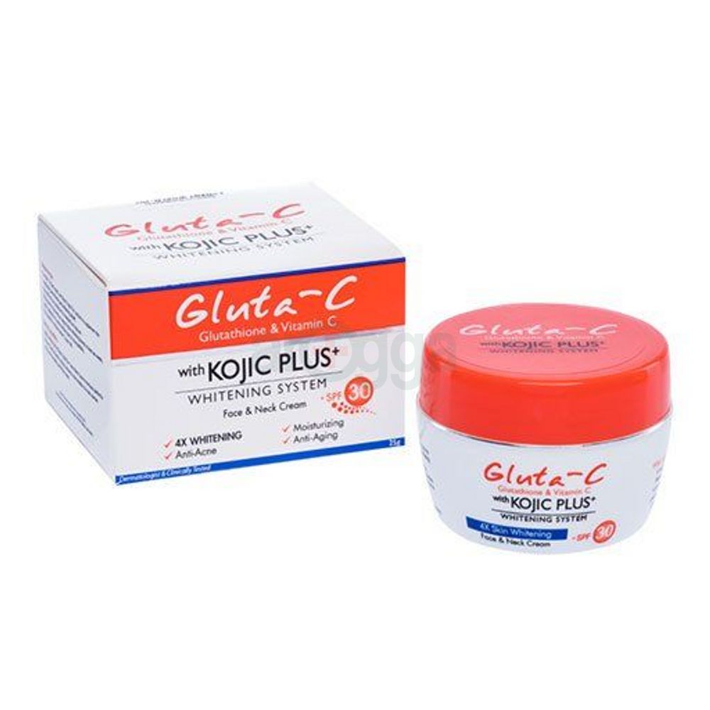 Gluta-C With Kojic Plus+ Whitening System Face & Neck Cream 25gm