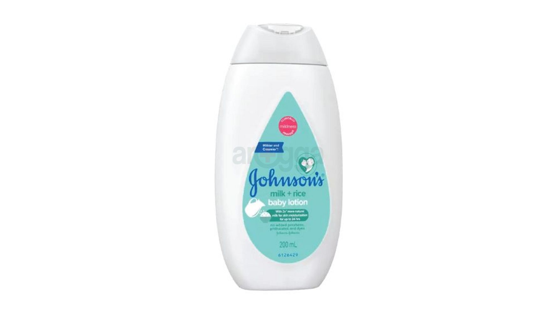 Johnson’s Baby Milk + Rice Lotion 200ml (Malaysia)