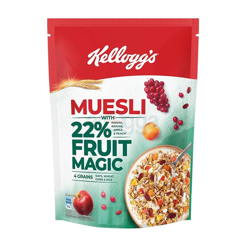 Kellogg’s Muesli Fruit Magic Breakfast Cereal 500gm