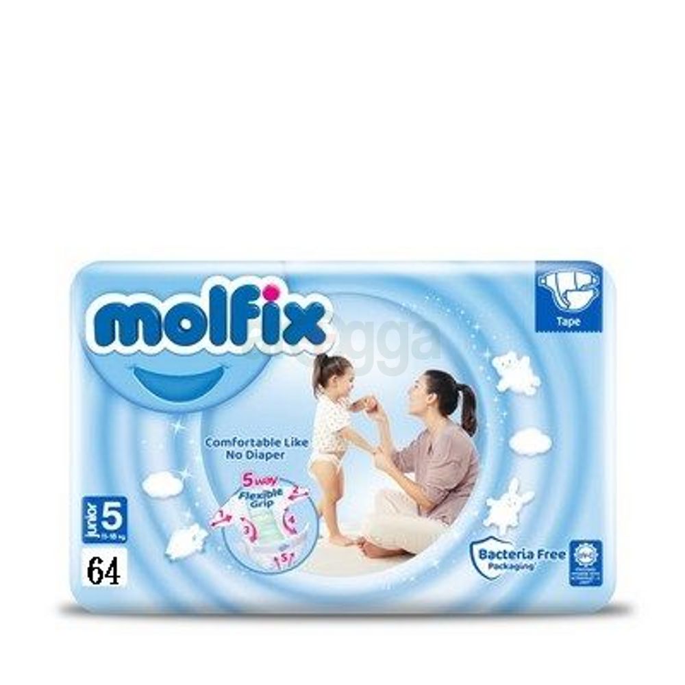 Molfix Diapers Jumbo Junior (11-18kg) 64 Pcs