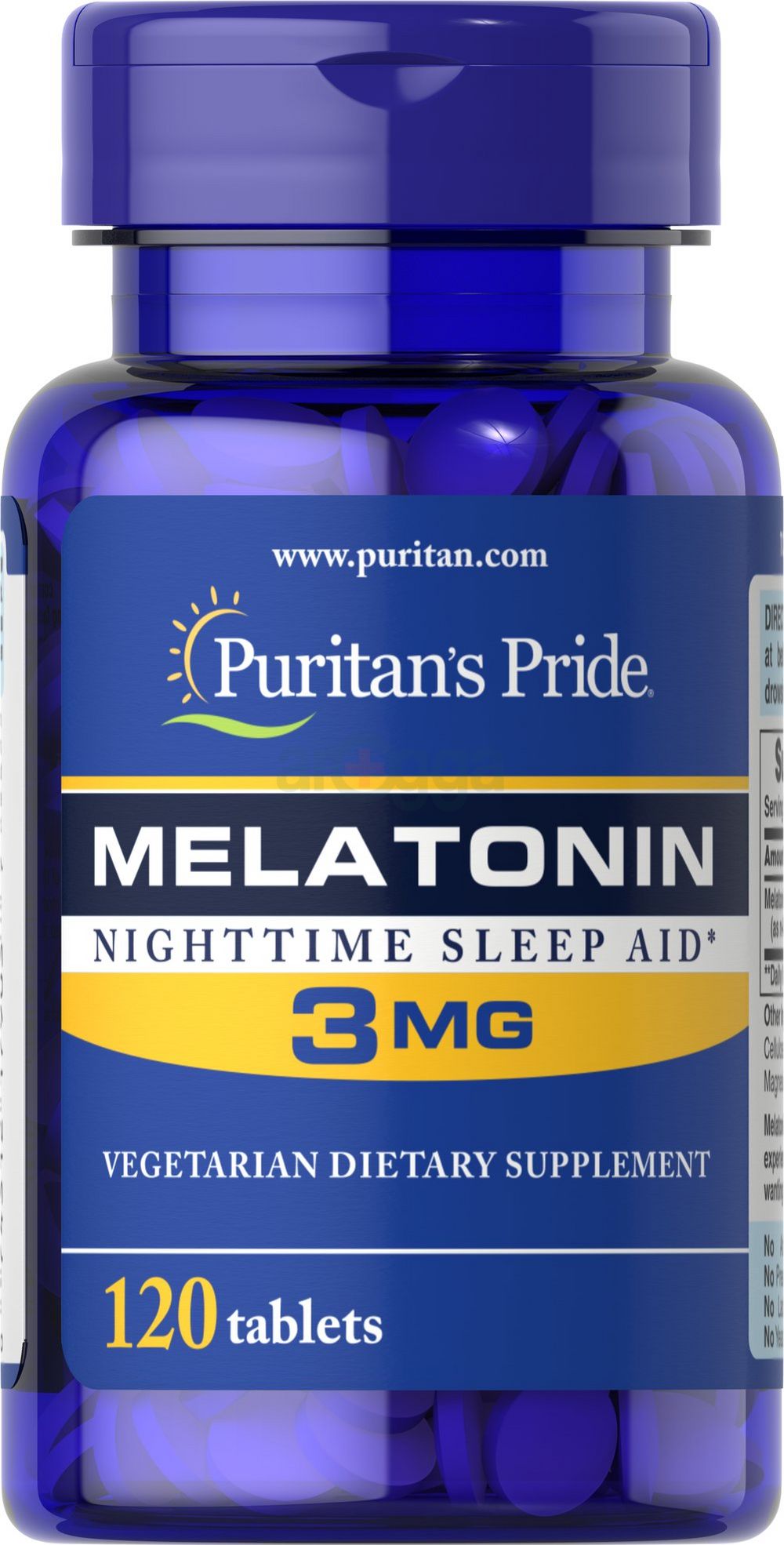 Puritan’s Pride Melatonin Night Time Sleep Aid