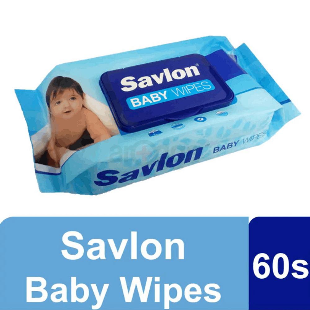 Savlon Baby Wipes 60’s Pack