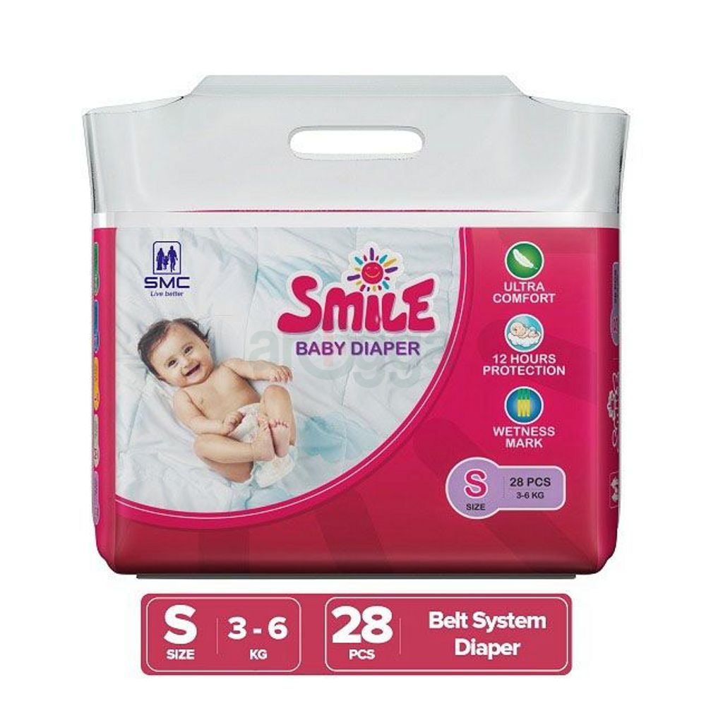 Smile Baby Belt Diaper S (28’s Pack)