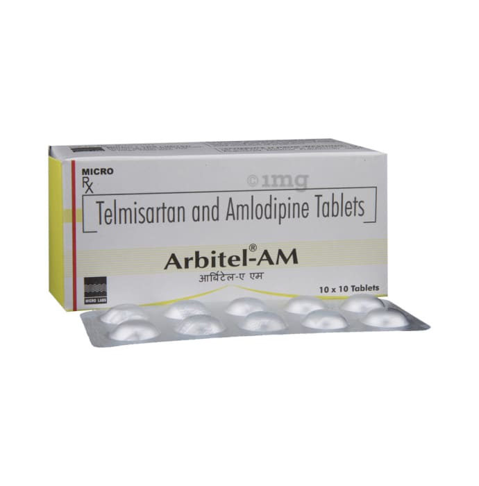 Arbitel AM Tablet 5 mg+80 mg