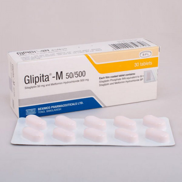 Glipita M Tablet 50 mg+500 mg