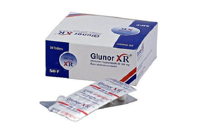Glunor XR Tablet 500 mg